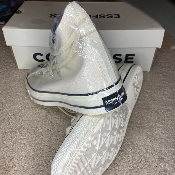 Converse Fear of God All-Star Chuck Natural Ivory Size 10 Men’s - Picture 3 of 5